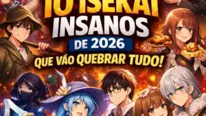 10 Isekai Insanos de 2026 que Vao Quebrar Tudo