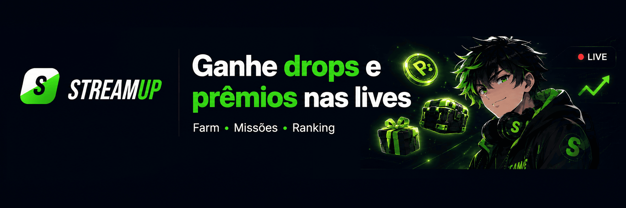 StreamUP 468×60