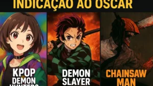 indicação ao oscar demon slayer, chainsaw man e kpop