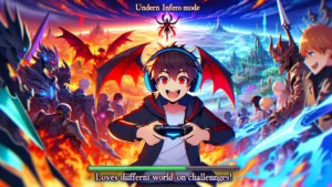 Hell Mode: O Gamer Apaixonado por Desafios Conquista o Isekai em Modo Inferno