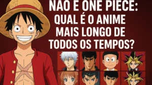 o anime mais longo da história – e não é one piece!